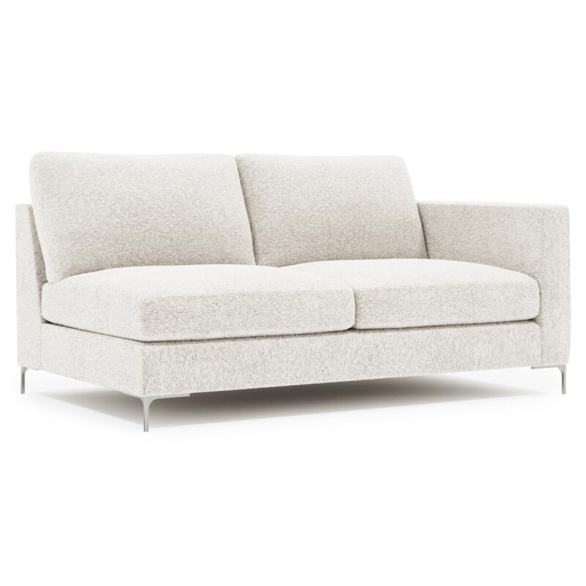 089447f0123eb30307533d2facf54cd8 Eden Fabric Right Arm Loveseat Without Pillows - Image 1