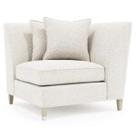 Palisades Fabric Corner Chair Without Nails