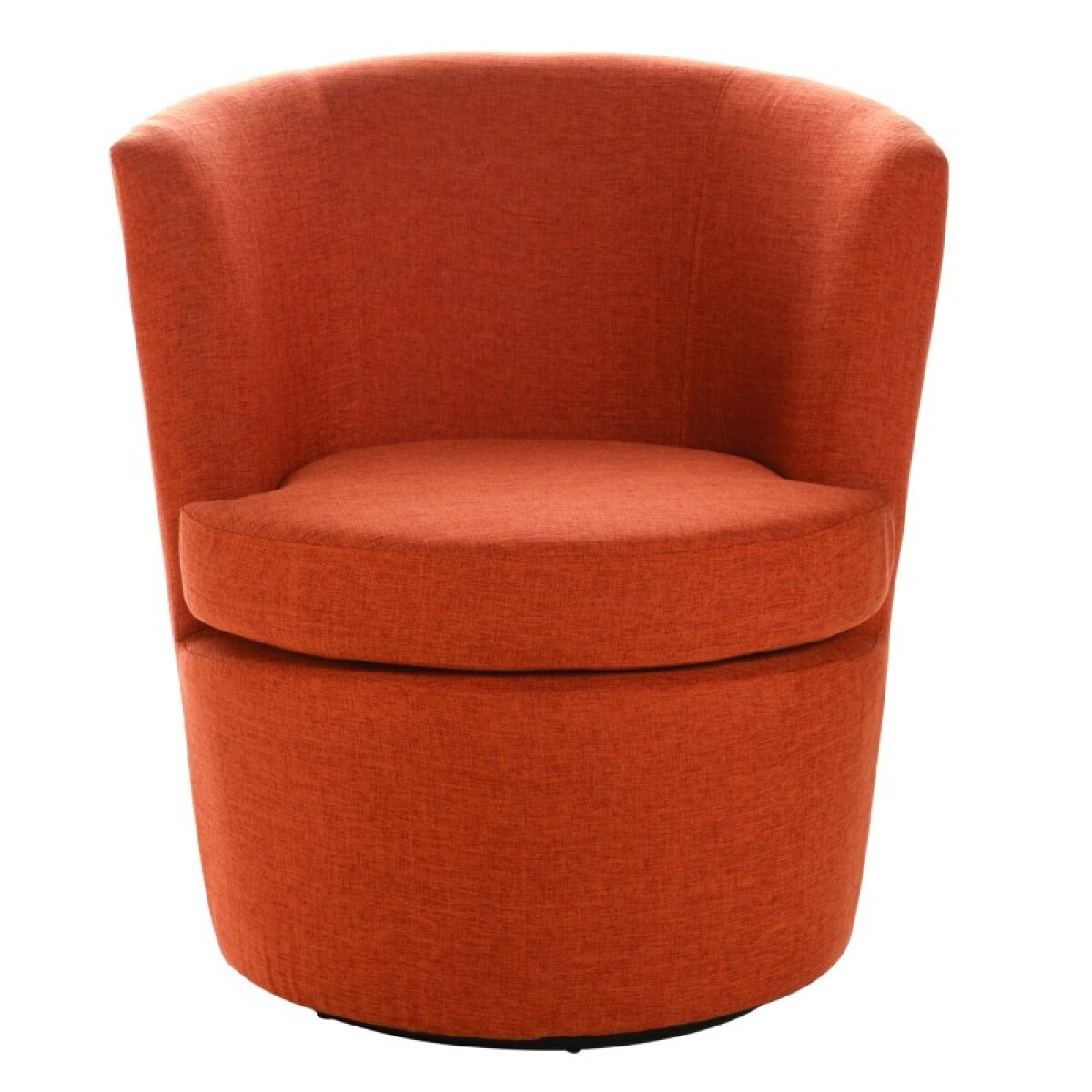 08b07704870461a0af8a68bf781f4e74 Red Orange Dann Foley Lifestyle Swivel Chair - Image 1