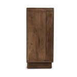 Holmes Solid Wood Bar Cabinet - Artisan Brown - Image 4