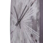Gray Star Metal And Wood Wall Clock - Image 3