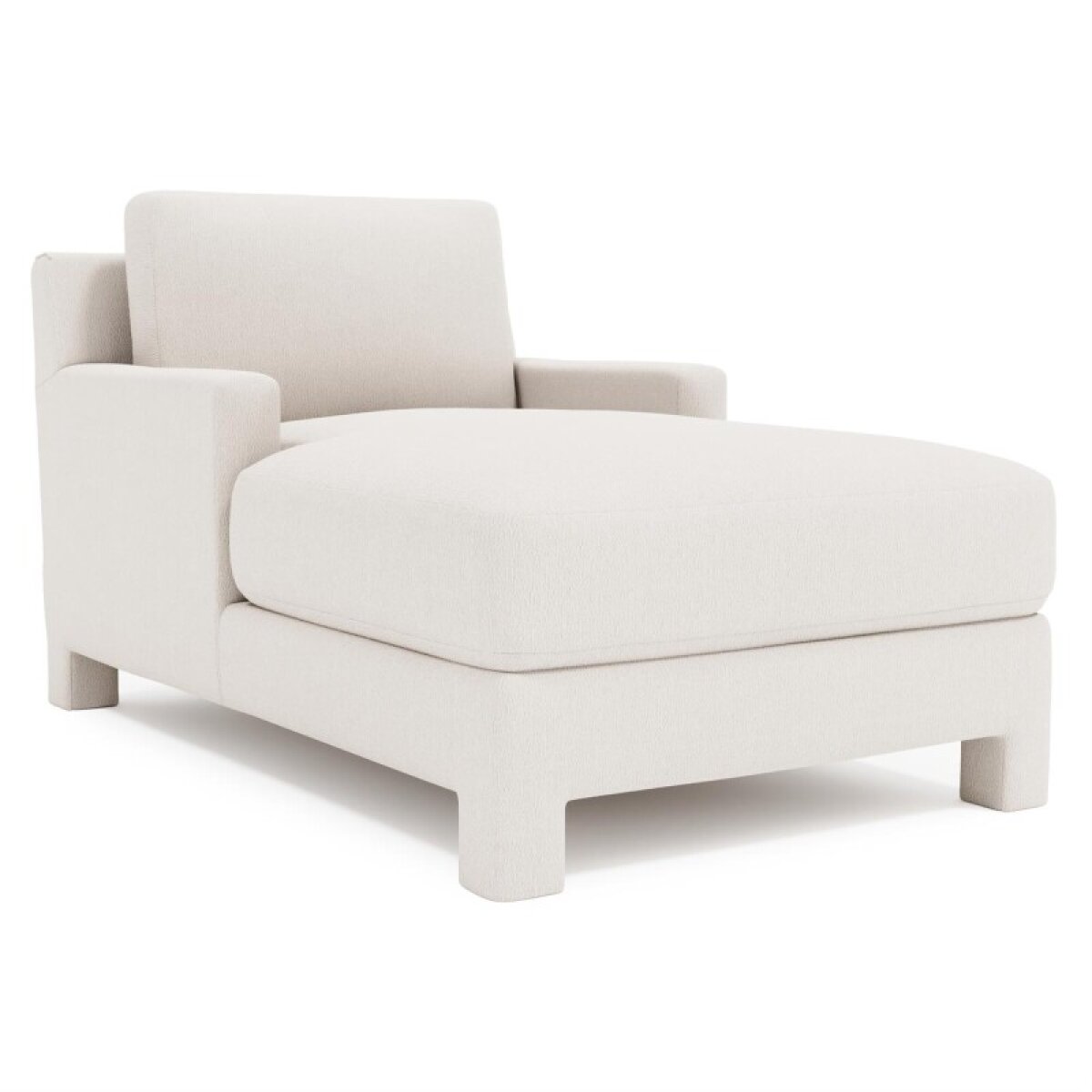 08ff56de2ac2e017e1ee60826699c7b6 Mily Fabric Chaise Without Pillows - Image 1