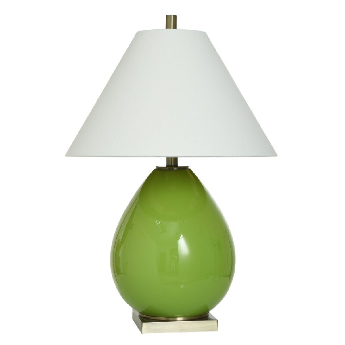 091d3d2fecb55a0619755536e34fb300 Citrine Glass Glass Table Lamp Dann Foley Lifestyle 27in 100 Watts - Image 1