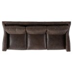 Ventura Leather Sofa Without Pillows - Image 6