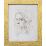 Dann Foley Lifestyle Portrait Study I Framed Print Under Glass