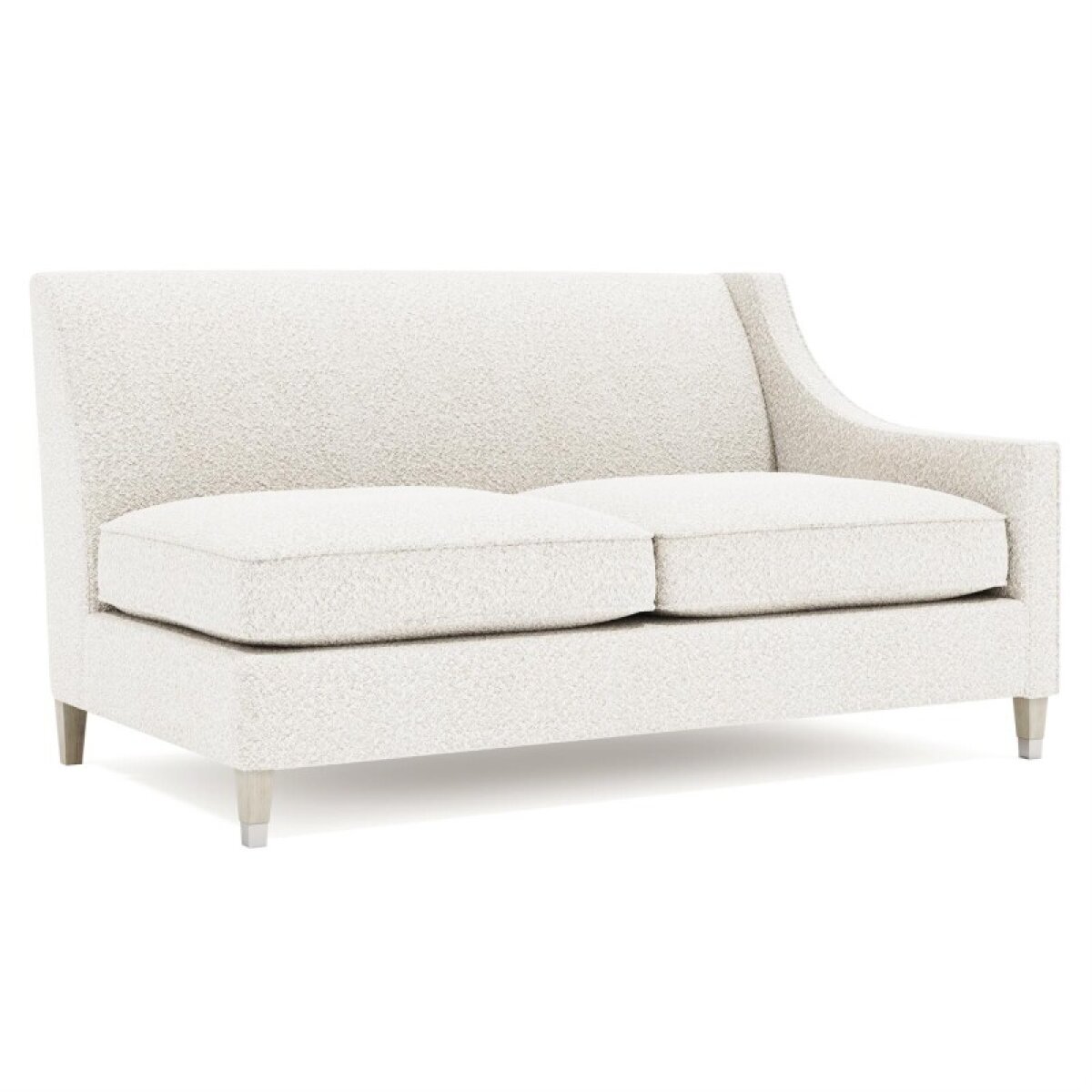 09d107ab4f800536a645740cc6655ede Palisades Fabric Right Arm Loveseat Without Pillows & Nails - Image 1