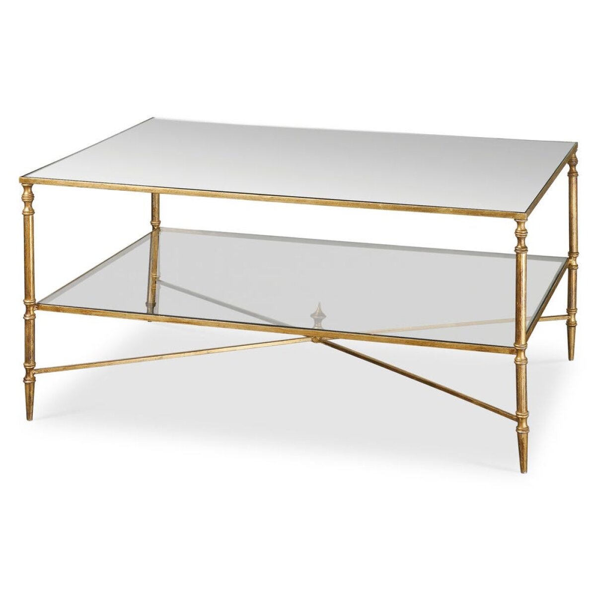 0a2b2fb2b8345cb2d0ee22a2a0068421 Henzler Coffee Table, Gold - Image 1