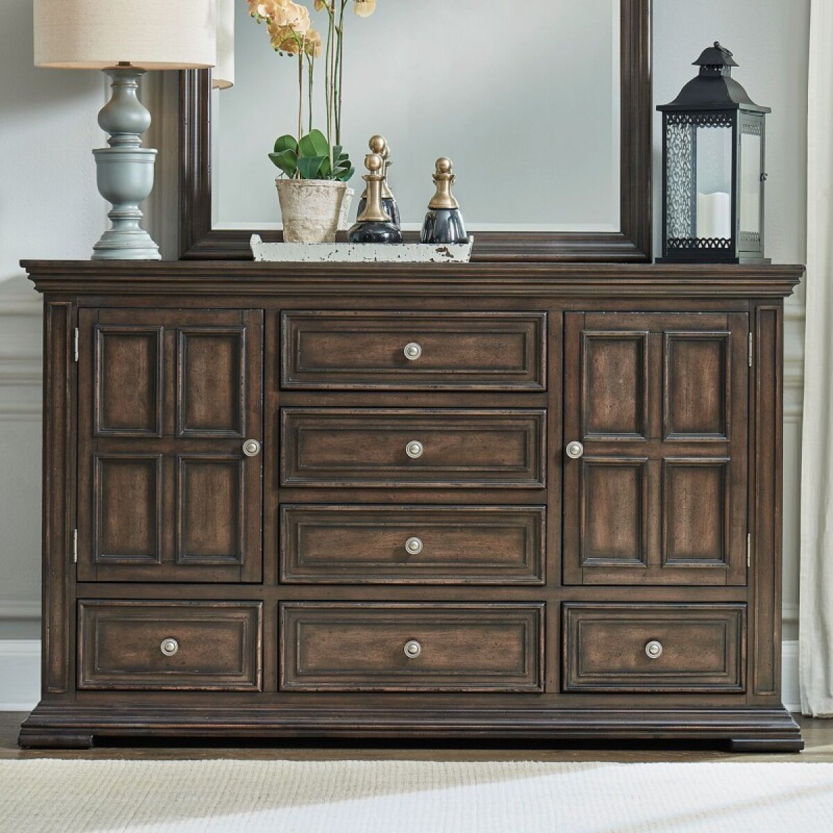 0a2f3fc33216cfe96720b1b1d6d2ed4d Big Valley 2 Door 6 Drawer Dresser - Image 1