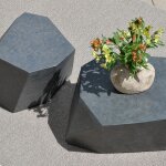 Parra Indoor-outdoor Coffee Table, Slate - Image 5