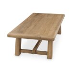 Valen Reclaimed Wood Coffee Table - Sand Washed - Image 4