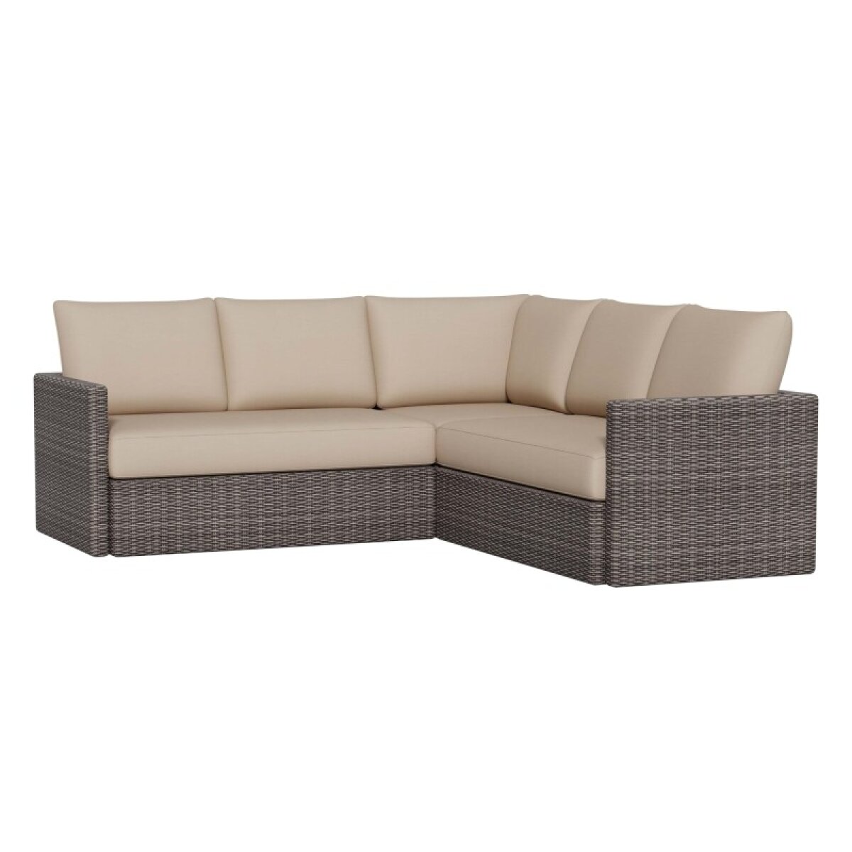 0aca3695f322663eab40a9bf7775f7d3 Ashford Outdoor L-Shaped Sectional - Image 1