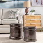 2 Piece Stockton Copper Stools - Image 6