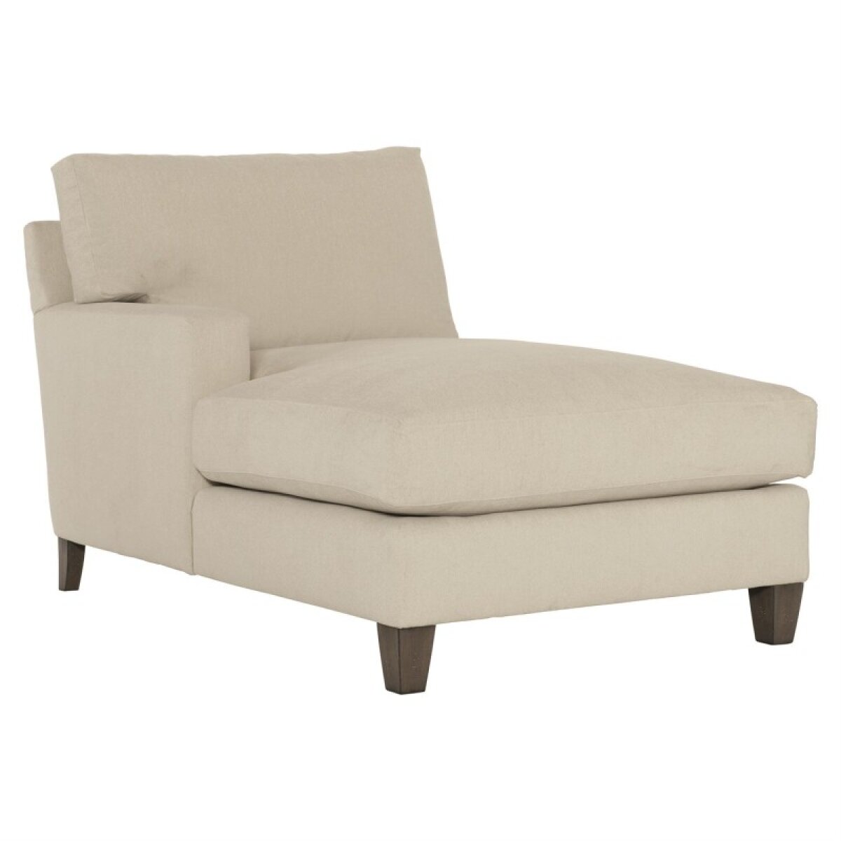 0b345bd238f0ee3347e179b8e31b43b5 Mila Fabric Left Arm Chaise Without Pillows - Image 1
