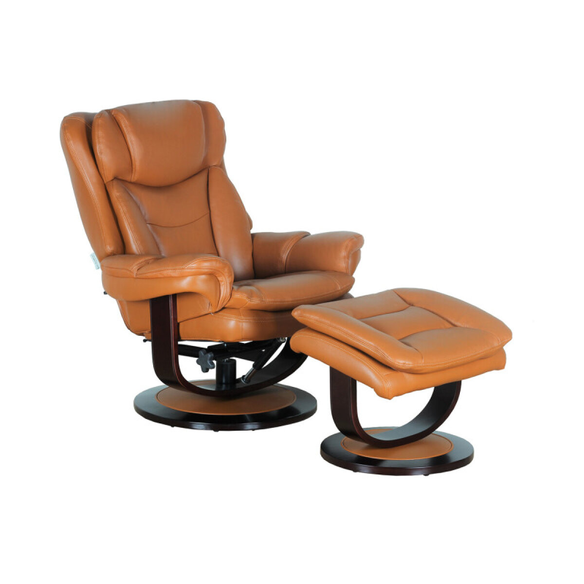 0b60ca7d70422f5a35e99613d762feeb Roscoe Pedestal Reclining Chair & Ottoman - Image 1