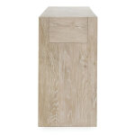 Bristol Solid Wood Rectangle Console Table - Aged Cream - Image 4