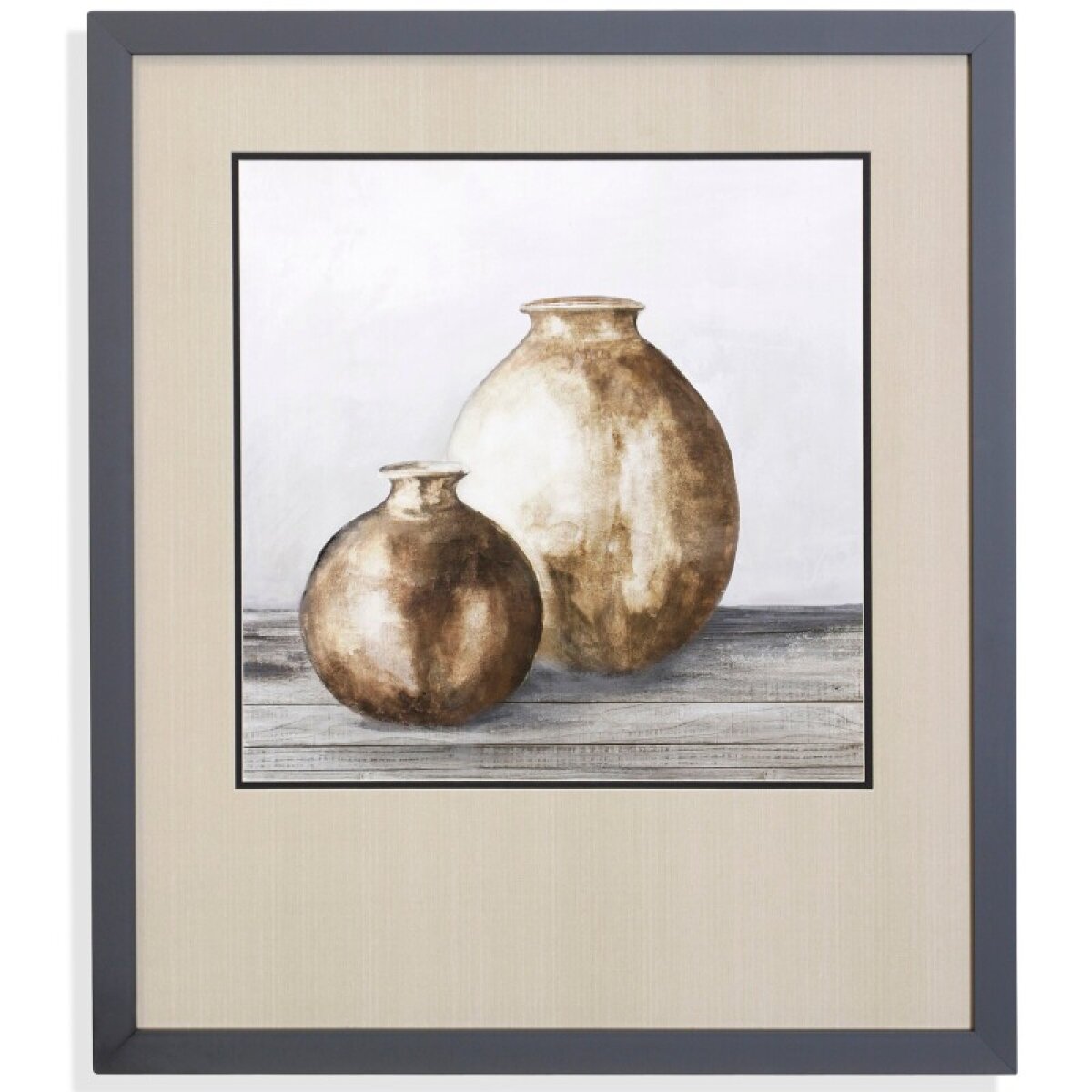 0c10b55f70e42dddbf0fed5e6ea82cb2 Golden Urns I Framed Print Under Glass - Image 1