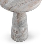 Huxley Marble Round Accent Table - Image 7