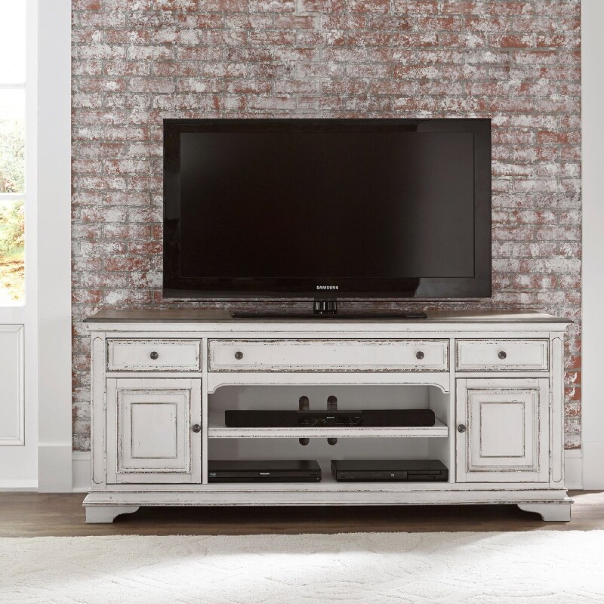 0c714c425994d715f5145494383b69fb Magnolia Manor Entertainment TV Stand - Image 1
