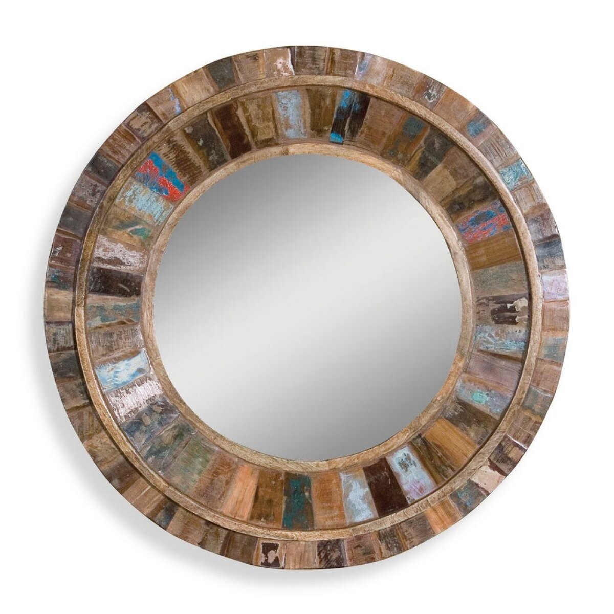 0c724039ffeb768f023a9536f0dbd102 Jeremiah Round Mirror - Image 1