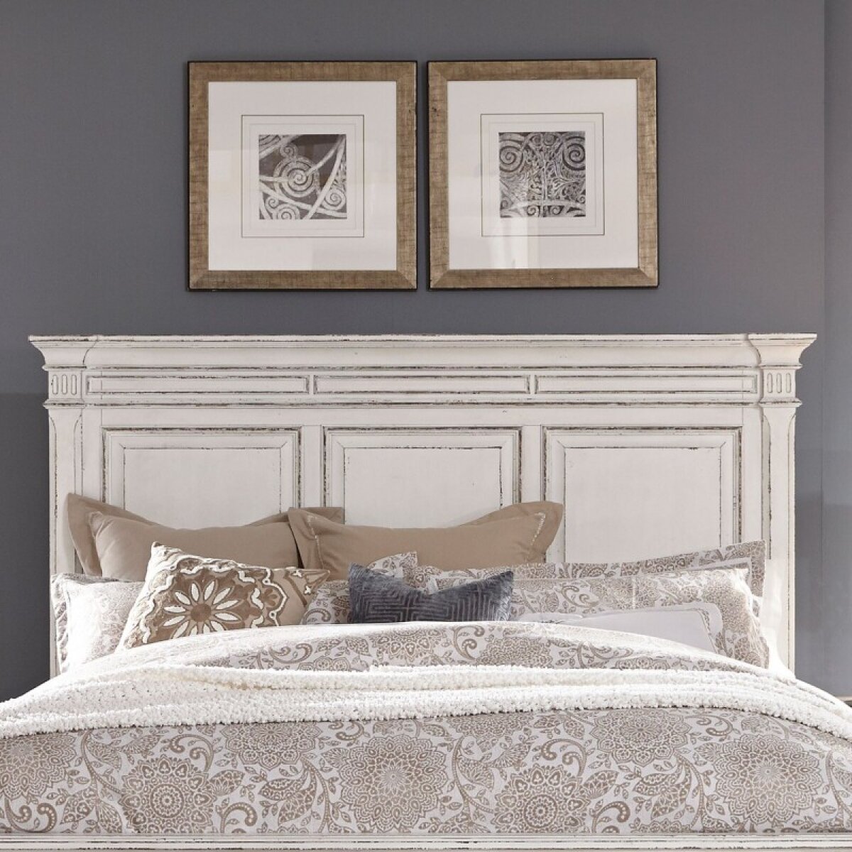 0d568c2851ffbe1d33363ed1de661ba4 Queen Panel Headboard - Image 1