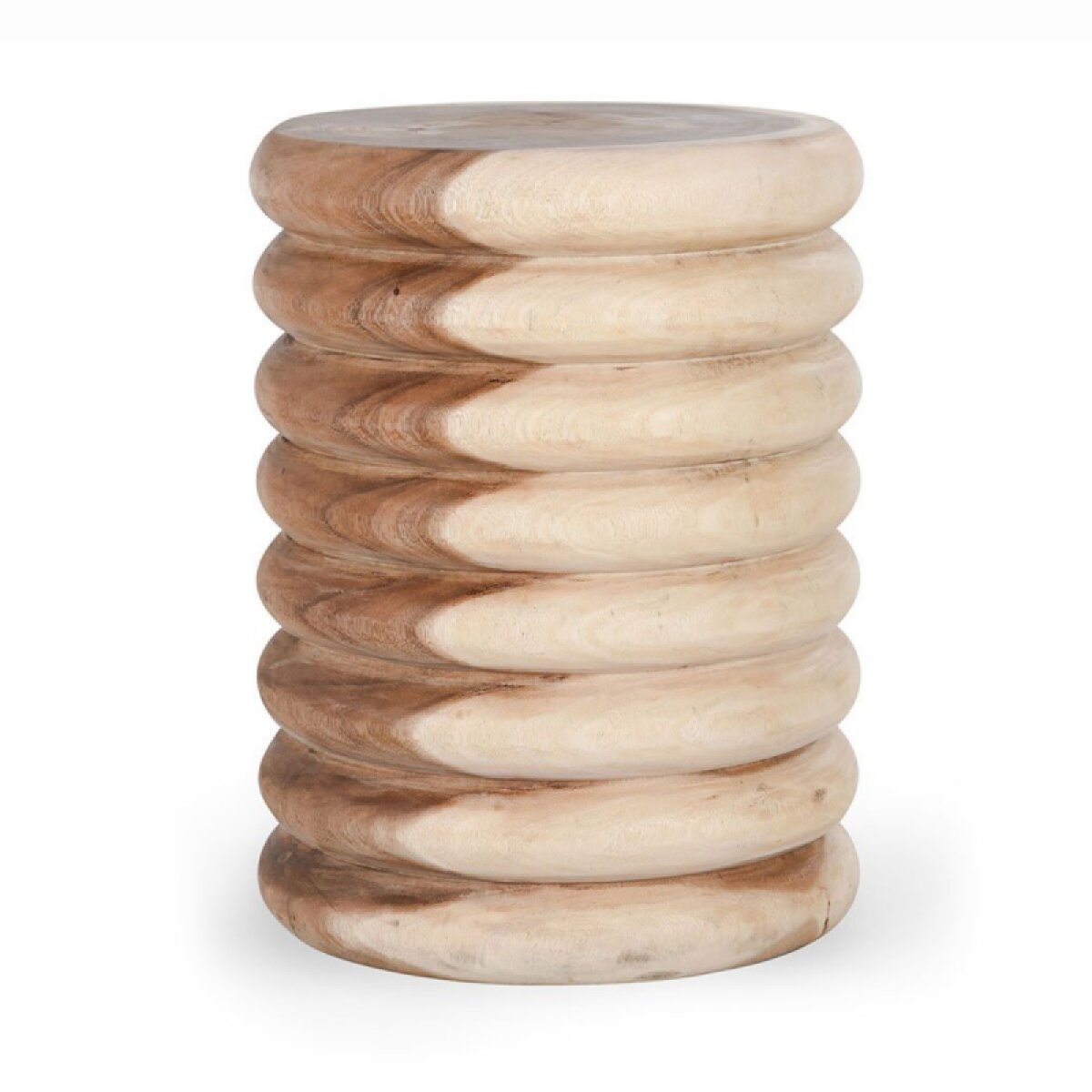 0e97c42f8bf9ee49c3a7371e419b7908 Gala Solid Wood Round End Table - Natural - Image 1