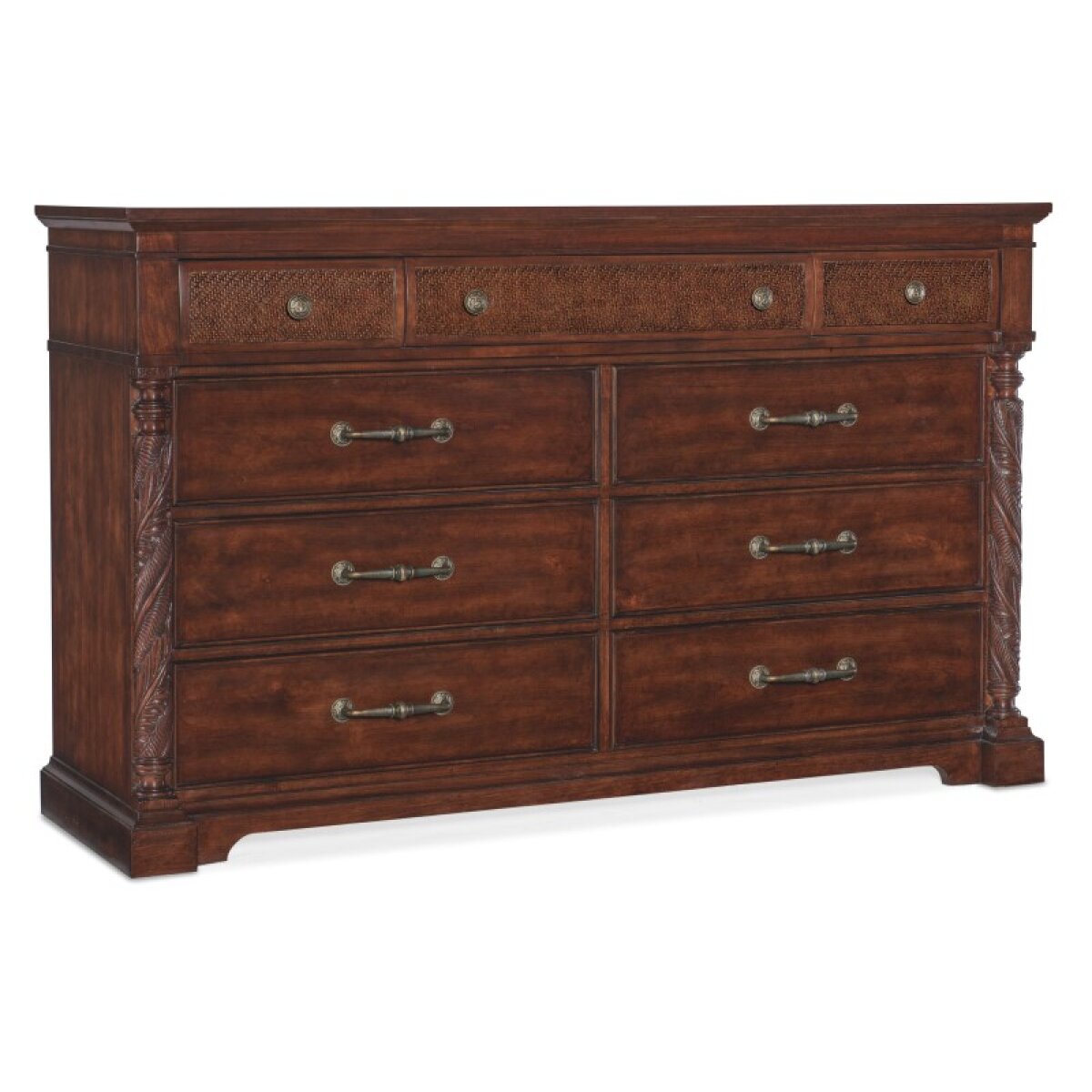 0f280bcb03ac25818eb1341f93cf1756 Bedroom Charleston Nine-Drawer Dresser - Image 1
