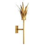 Doric Sconce | Brass Finish On Metal Body