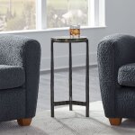 Eternity Indoor-outdoor Accent Table, Gunmetal - Image 5