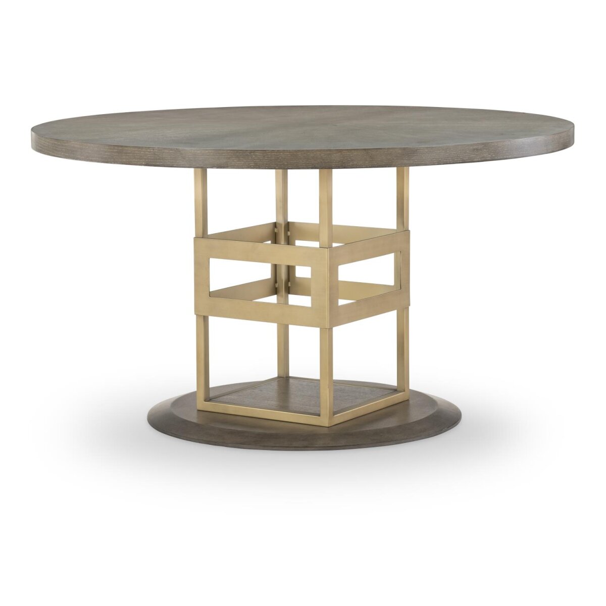 0fdac53fd836a80aa764eccfd6f44456 Complete Round Pedestal Table - Image 1