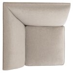 Palisades Fabric Corner Chair Without Pillows - Image 5