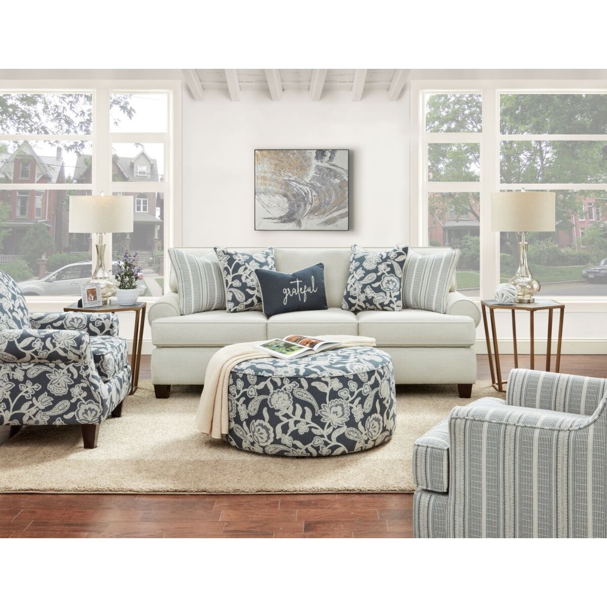 100aacb39cb6783c9b4097417dd8532b Awesome Oatmeal Sofa - Image 1