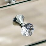 Mirrored Side Table With Three Drawers - Image 4