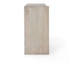 Ledro Solid Wood 4dr Cabinet - Cream - Image 4