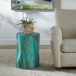 Habitat Accent Stool, Blue - Image 4