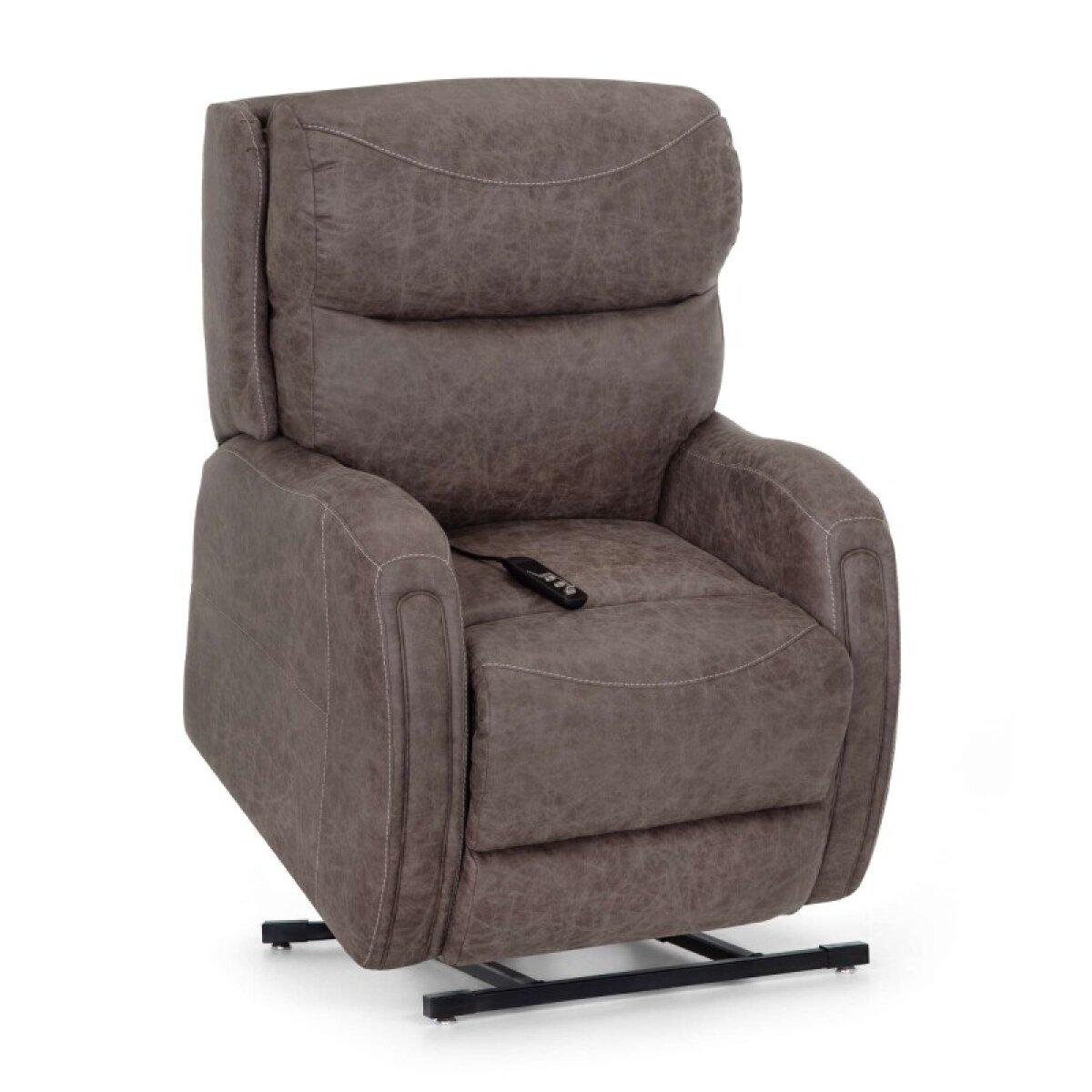 10e0f9f24c3895fd1bca4d4cb5e188bb 679 Oxford 3-way Chaise Power Lift Recliner W/ Power Headrest / Power Lumbar 679 - Image 1