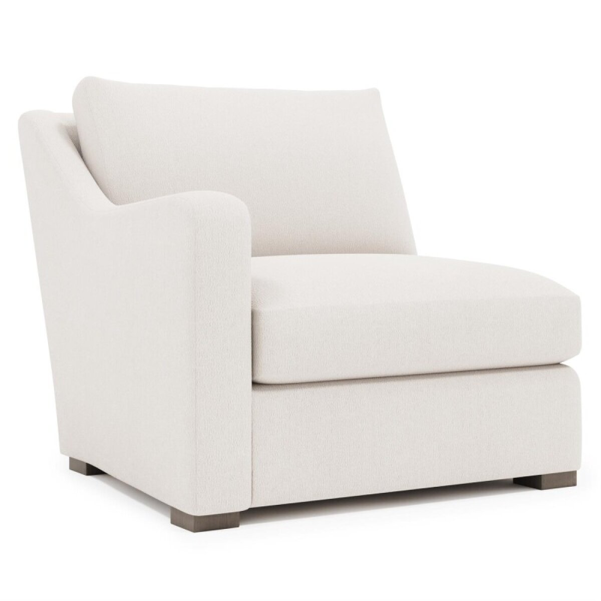 111e8801409d39273099eb3a2a633ae8 Ventura Fabric Left Arm Chair Without Pillows - Image 1