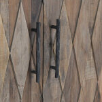 Anton Solid Wood 4dr Cabinet - Black-natural - Image 8