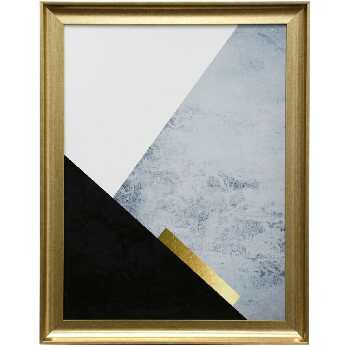 114bfa92047015c4836232e5ccf0cb09 Dark Blue Mountain Framed Print Under Glass - Image 1