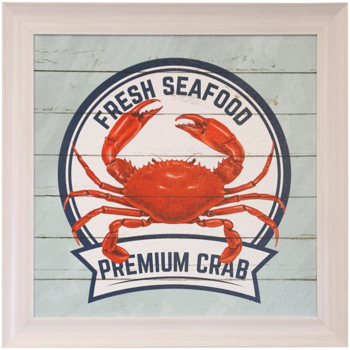 118bfb1d2e5f6577d8eea7008a81cfd6 Premium Crab Textured Framed Print - Image 1