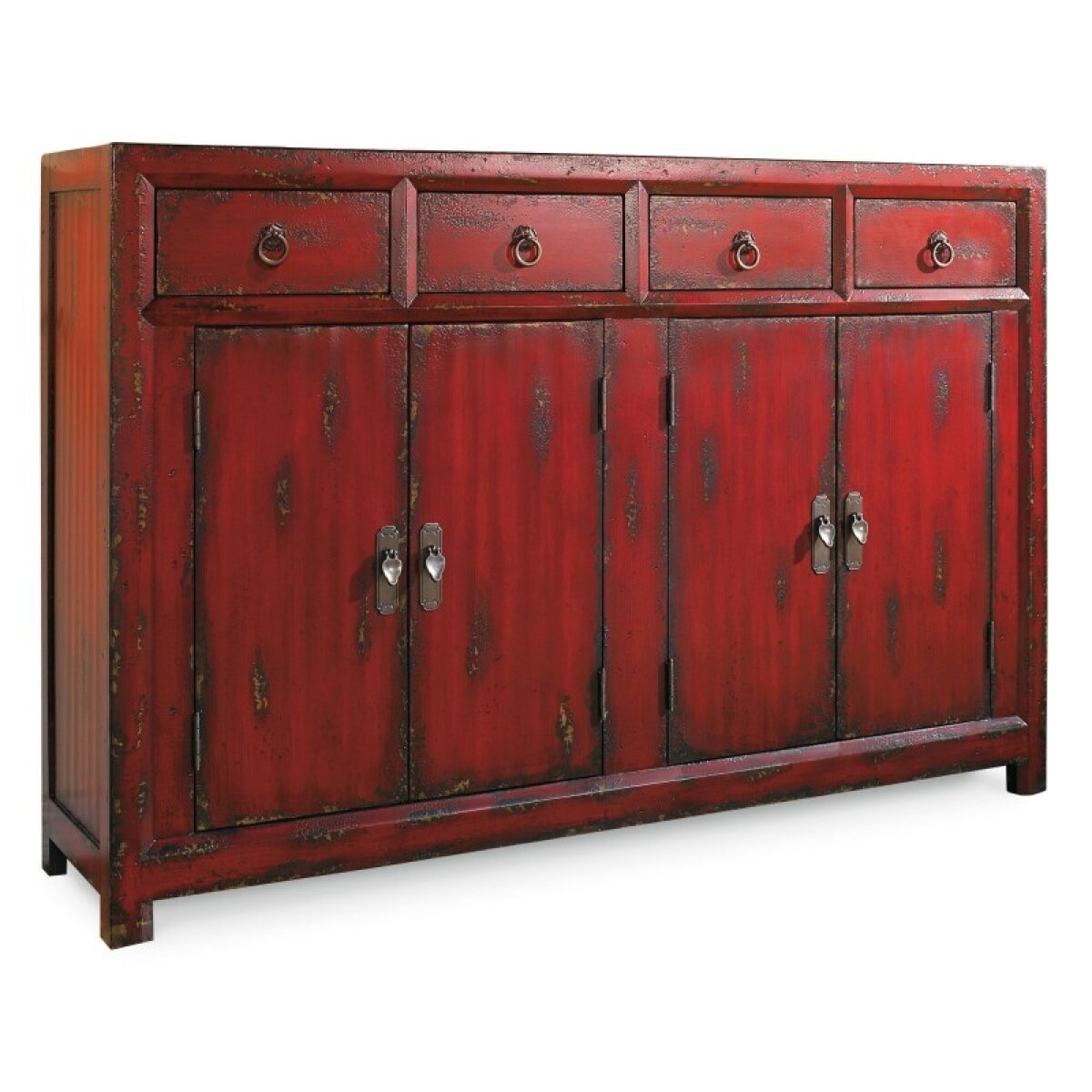 11ca4d1c49c7fee19926ddab6777a141 500-50, Commerce and Market Living Room 58'' Red Asian Cabinet - Image 1