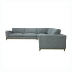 Donovan Upholstered Sectional - Gray - Image 5
