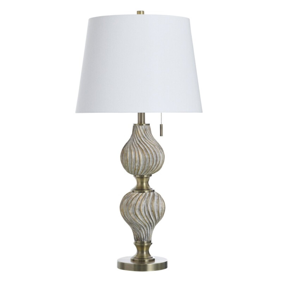 15278b1f0ae6bc3dce14a54f141b4103 Baffo Gold Poly Table Lamp - Image 1