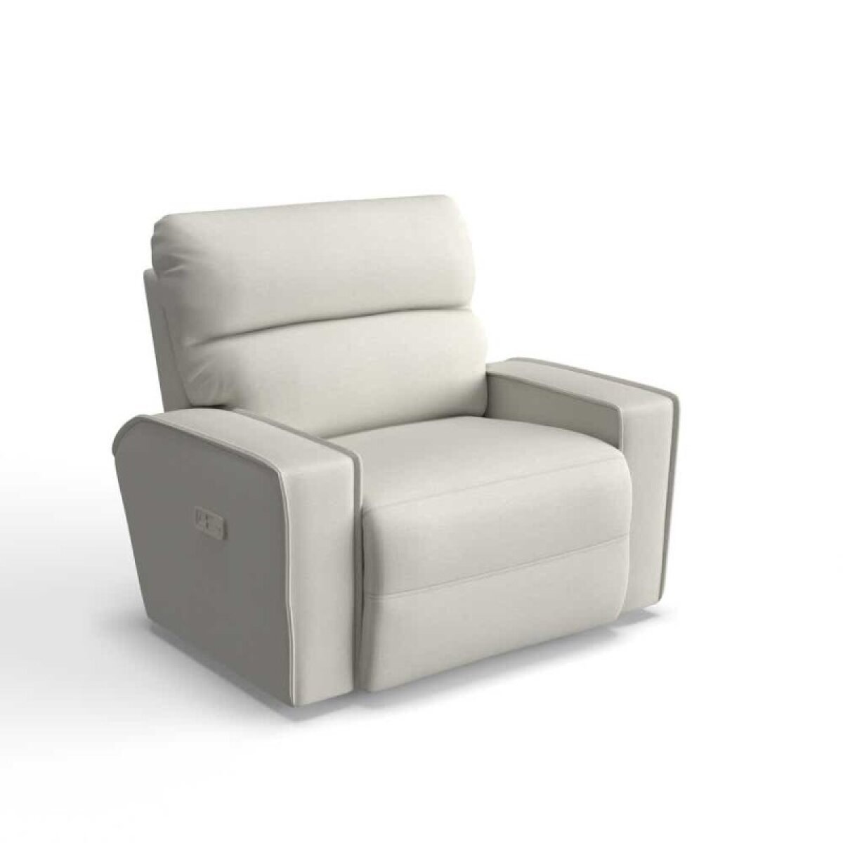15a41de5bb6e2b809ee39f819cbfed47 Maddox Power Reclining Chair & A Half W/ Headrest - Image 1
