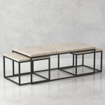 Crossings Monaco Rectangular Nesting Cocktail Table