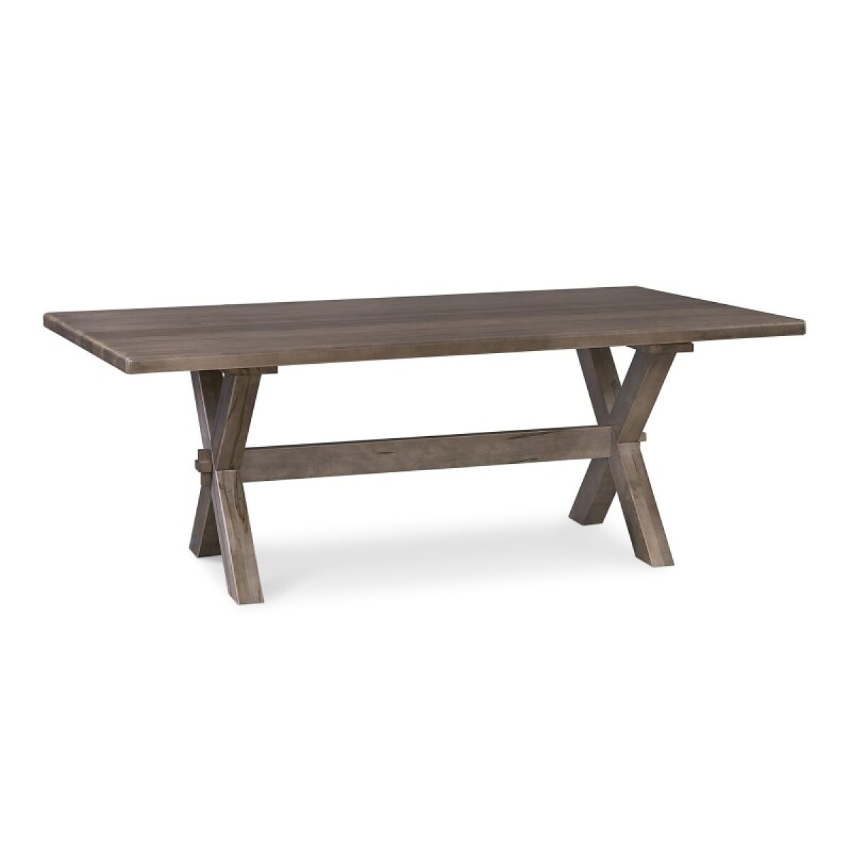 1637dcb7a6e060dcecb5e8da915f765a Crossbuck Rectangle Dining Table - Image 1