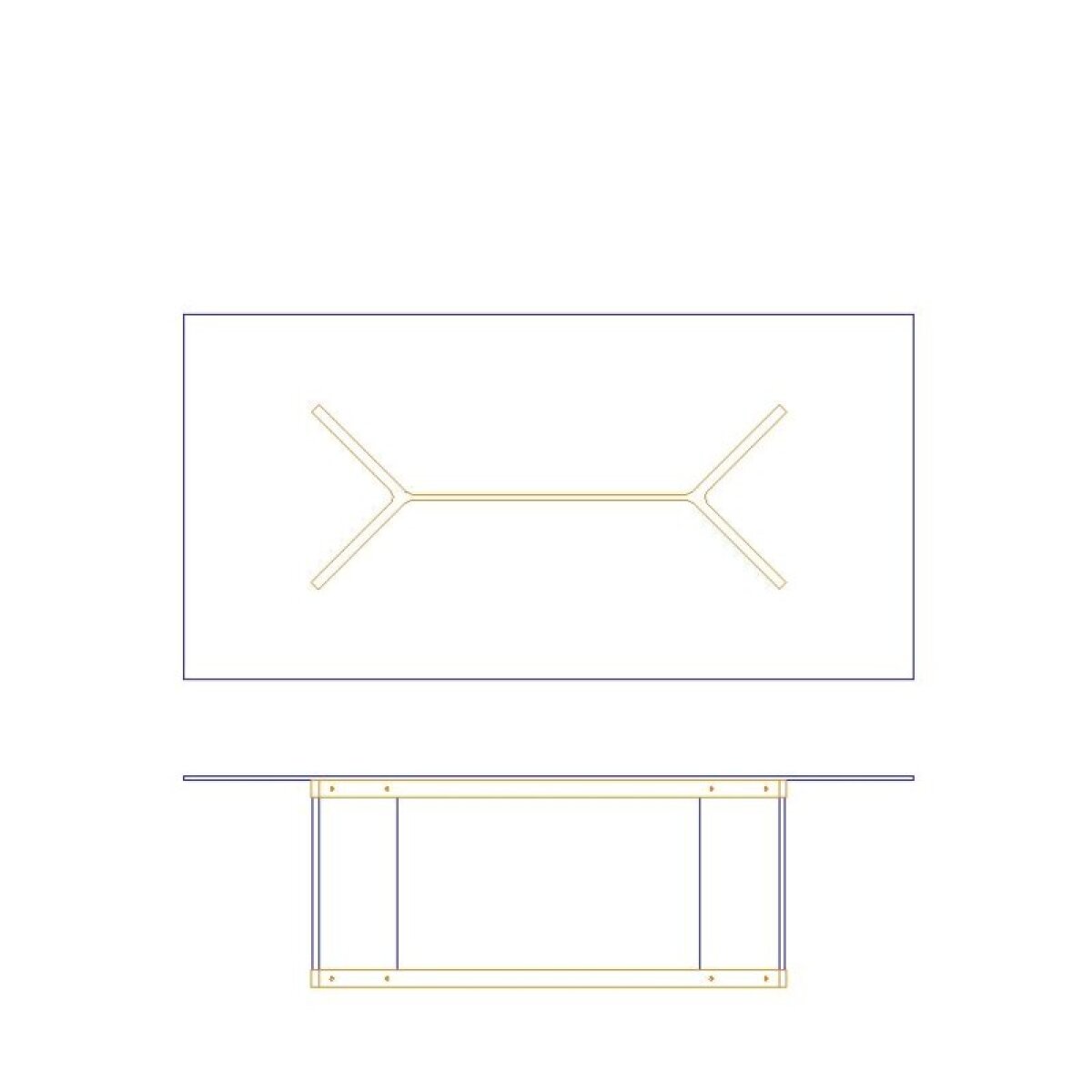 167f7f920be23506839e4d7785cb3c68 Andorra Dining Table Base - Image 1
