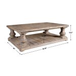 Stratford Coffee Table, Gray - Image 7