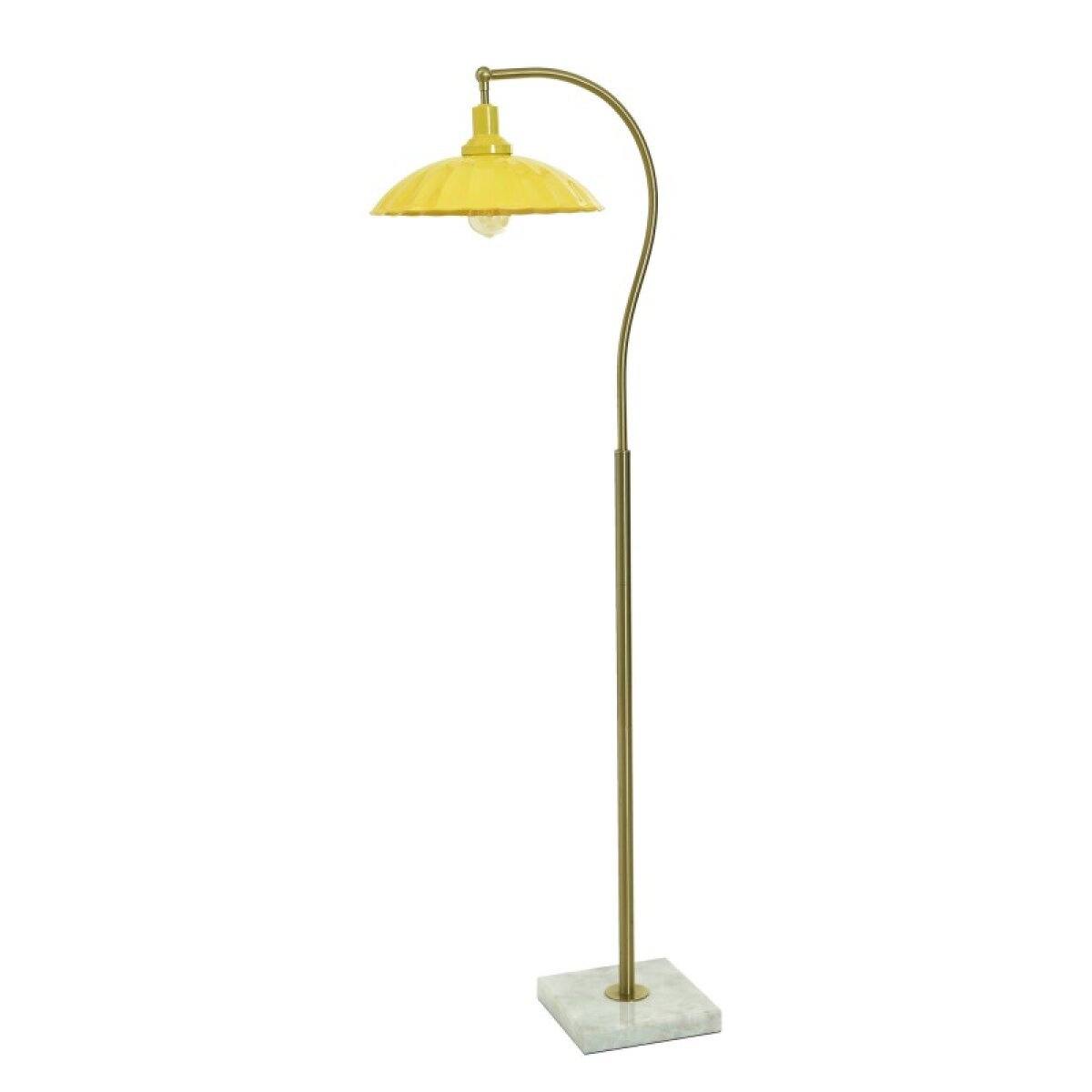 18a3340e7586dcd279ebd568d9276484 Penelope Tamara Day For Stylecraft Brass Floor Lamp With Metal Shade - Image 1