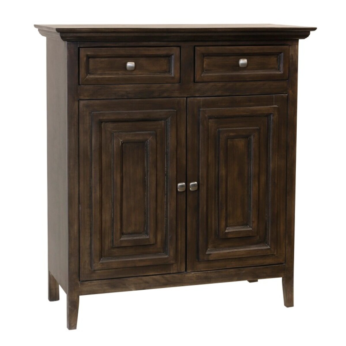 18da116f83c5df2ccacd2ed89548ba17 Briar Solid Wood 2 Door 2 Drawer Console - Image 1