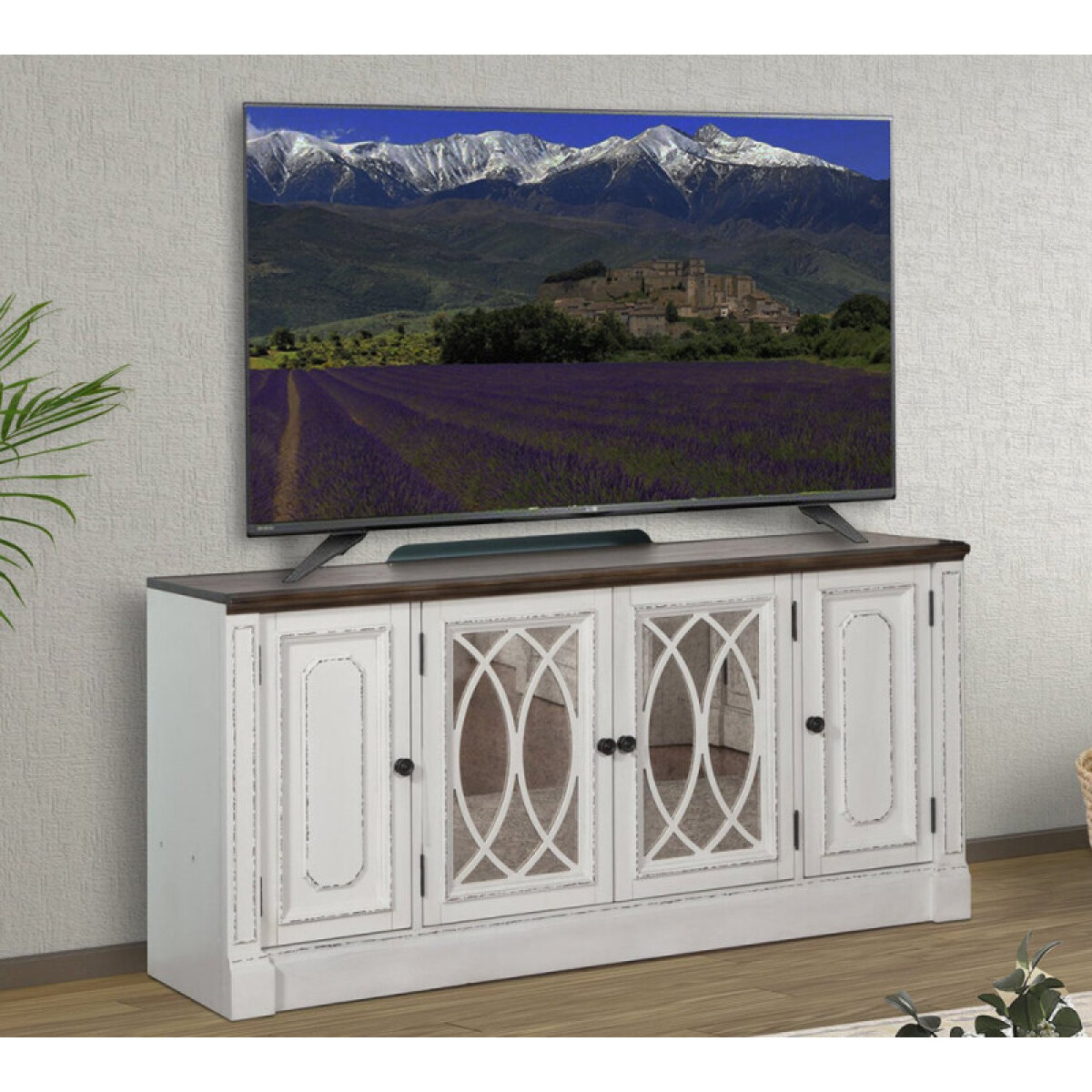 19047bbea6006a0ec376bdfebbf792a8 Provence 63 In. Tv Console - Image 1